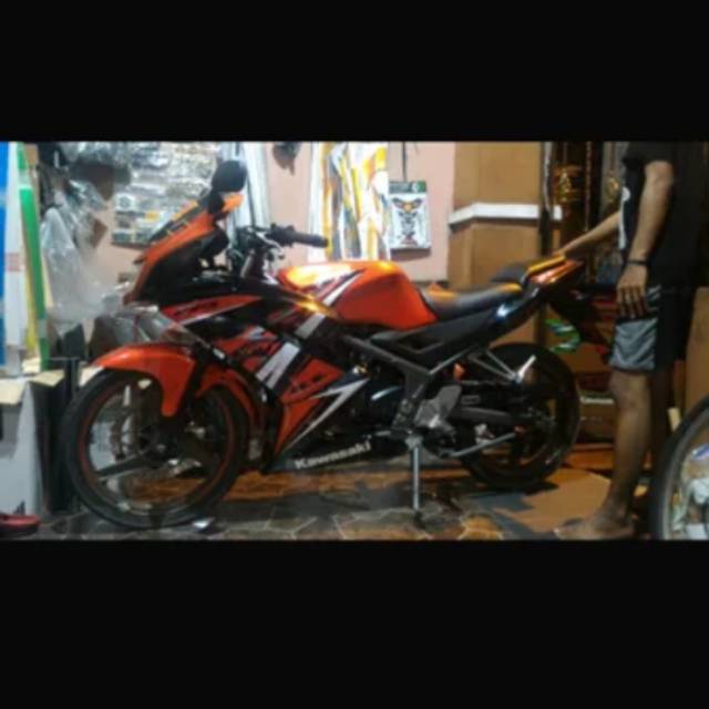Striping ninja rr se orange 2014