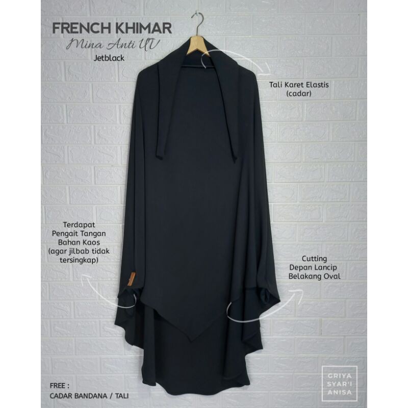 French Khimar Mina anti uv Sultan