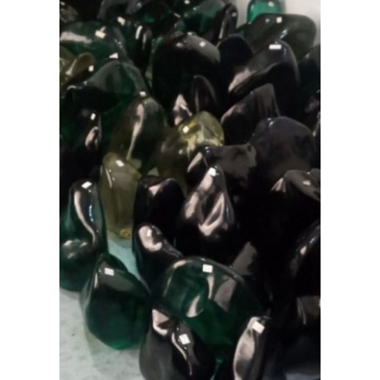 Batu Obsidian Poles Biru