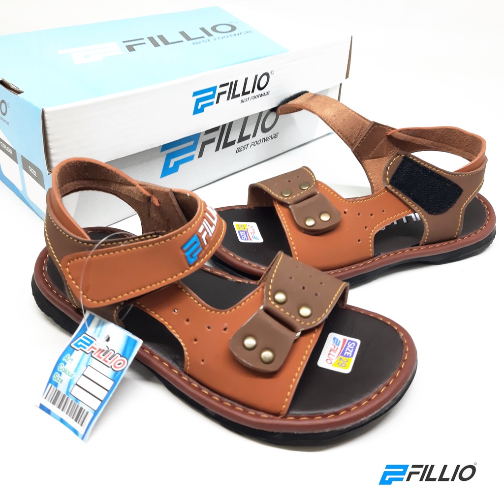 SANDAL ANAK COWOK FILLIO ORIGINAL TERBARU KS01 MURAH ELEGAN