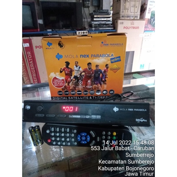 STB pengganti TV Analog jadi TV Digital + bisa parabola