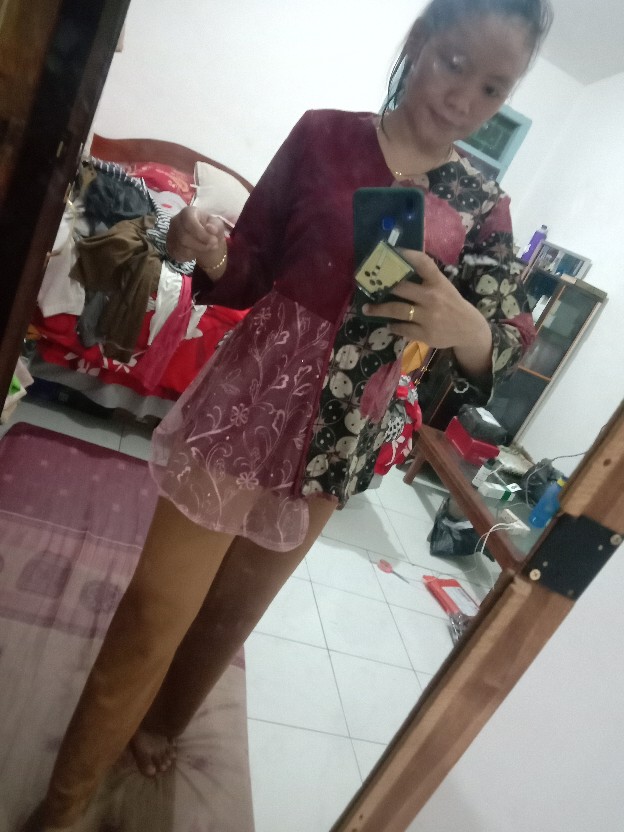 Baju Batik Wanita Modern Monalisa Genes M,l,xl Asli Pekalongan