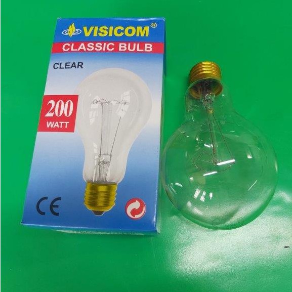 Bola Pijar 200 Watt Visicom
