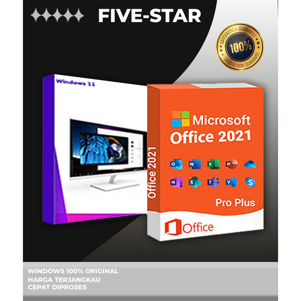 hot promo original license key windows 11 pro dan office 2021 pro plus esd   five star