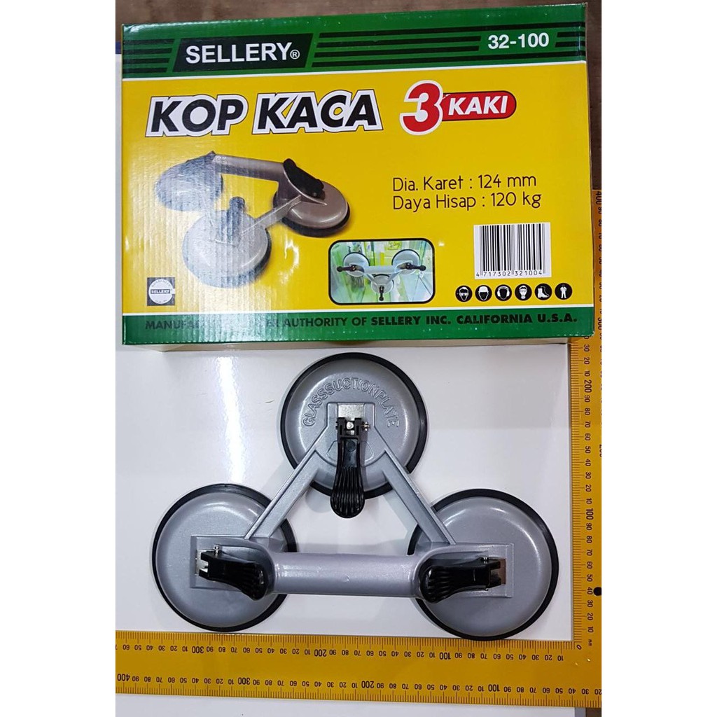 Kop Kaca Kaki 3 Sellery Suction Cup Sellery 3 LEG