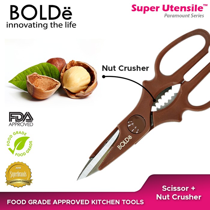 Gunting dapur / Super Utensil Paramount Scissor 2 in 1 - BOLDe