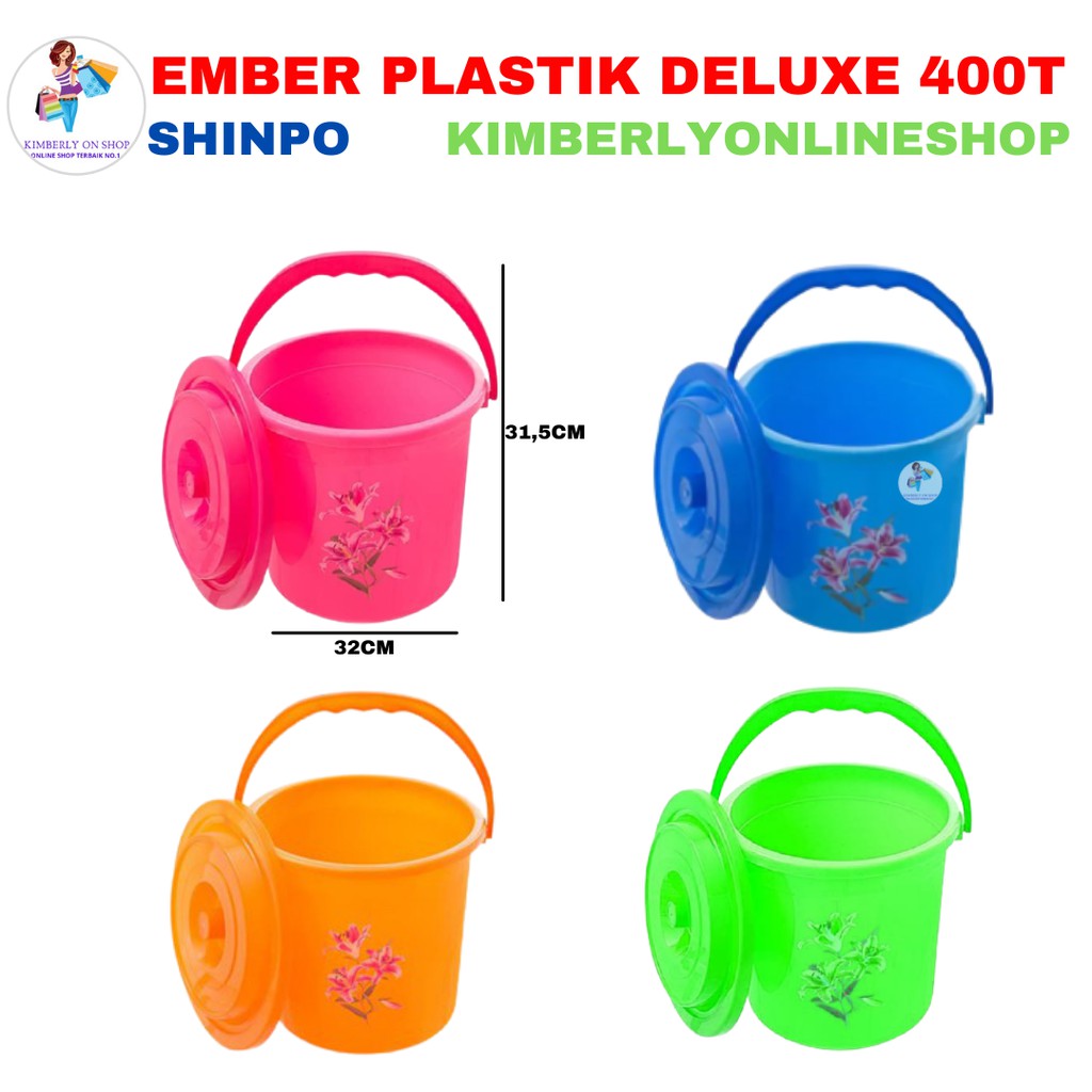 Ember Plastik Deluxe 4 Galon 400T - Shinpo