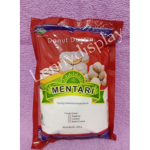 

gula donat, gula dingin 200 gr mentari