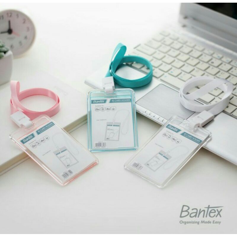

BANTEX TRANSPARENT ID CARD HOLDER POTRAIT - CLEAR