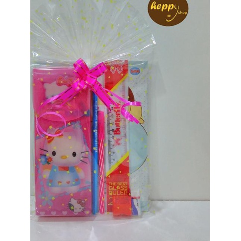 

❁ Paket alat tulis murah, paket bingkisan ulang tahun anak 2 - perempuan ➮