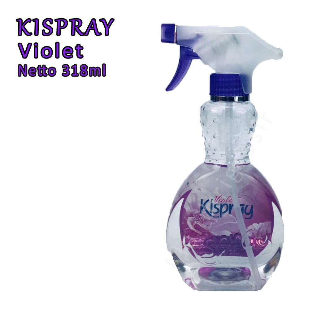 Kispray * Kispray Violet * Pelicin&amp;Pelembut pakaian * 318ml