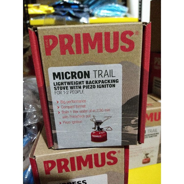 Primus MicronTrail Stove With Piezo Kompor Gunung Canister