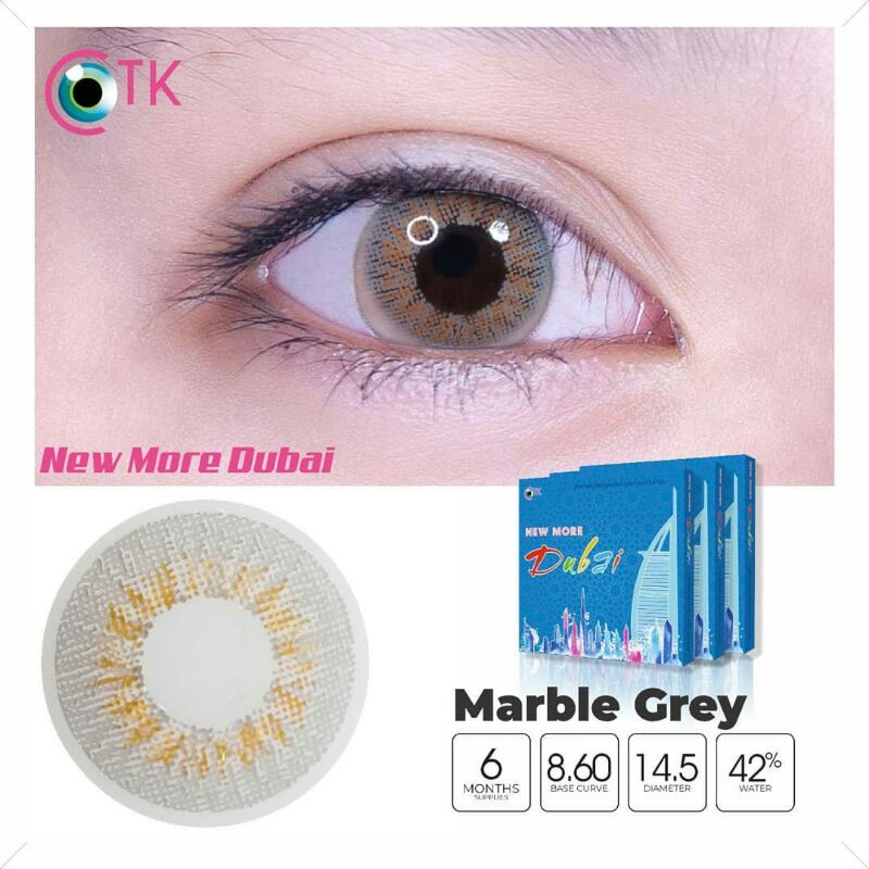 Softlens New More Dubai NORMAL Ocre Honey Crystal Galaxy Marble Caramel Aquatic CTK My Eyes