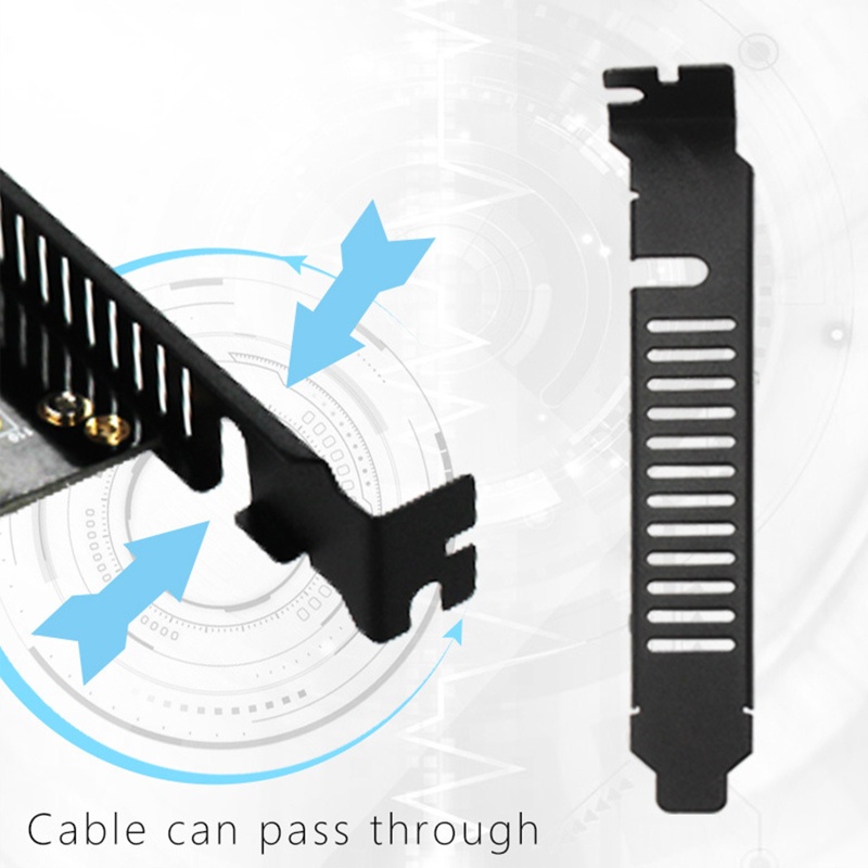 Btsg JEYI Untuk M.2 NVME Adapter Card PCIE3.0 GEN3 SSD RGB All Aluminium Empat Sisi Keren