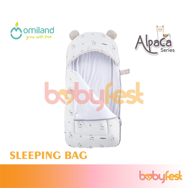 Omiland Sleeping Bag Kantong Tidur Bayi Alpaca Series OB 26201-4