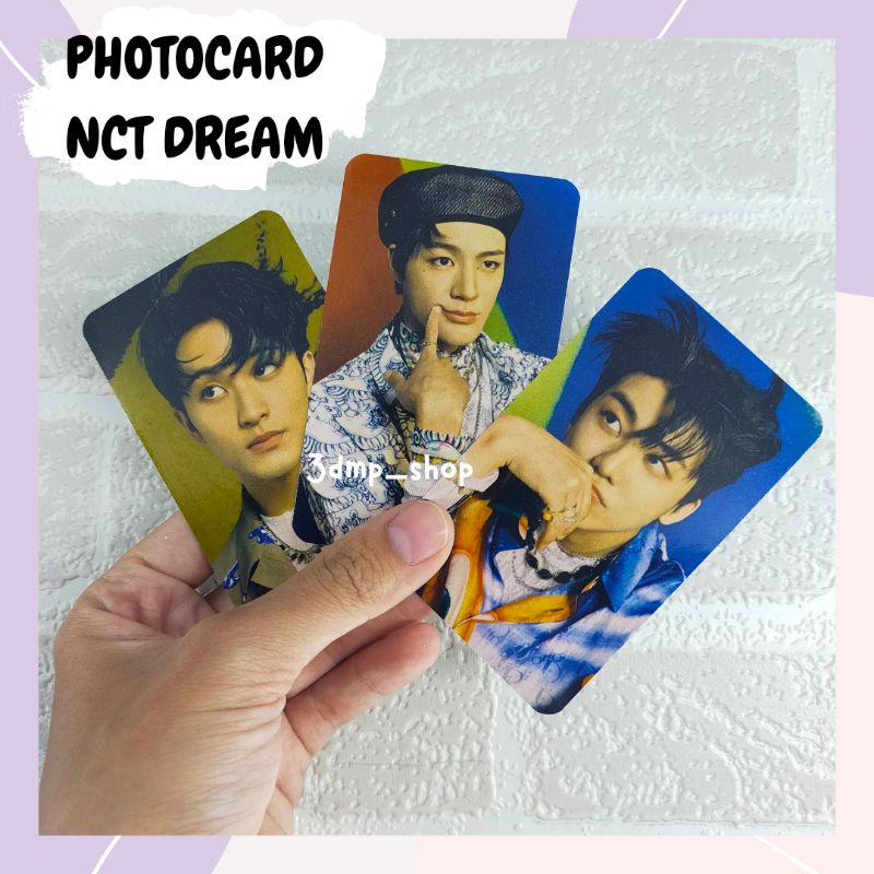 [25 Lembar] photocard lomo photo card nct dream hello future peace love one day big thrills past