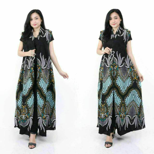 OUTER BATIK VEST RATU  / VEST BATIK UNGGUL