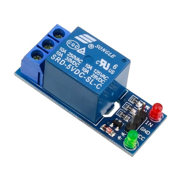 one 1 channel relay module 5v 5 v volt Arduino