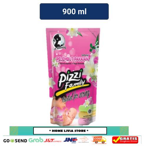 Pizzi Softener Pelembut Pakaian Pink 900 ml