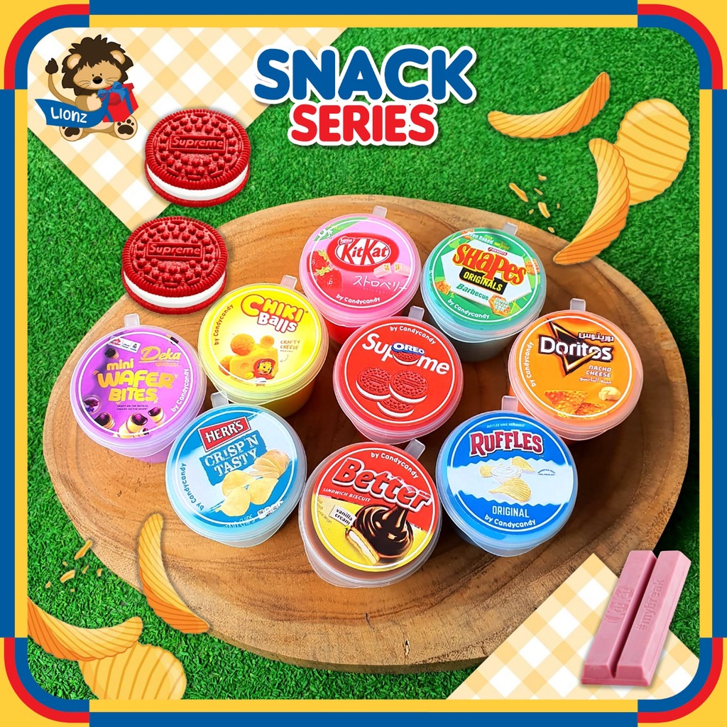 slime mini snack harga grosir by Lionz.idn