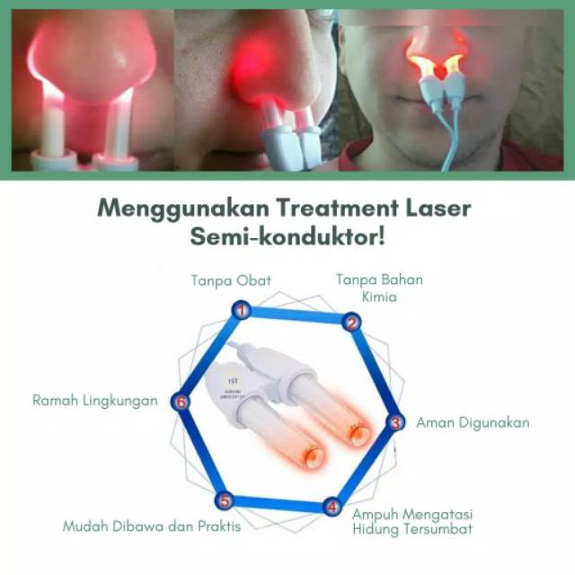 Alat Terapi Hidung Pilek Sinusitis Rhinitis Bionase