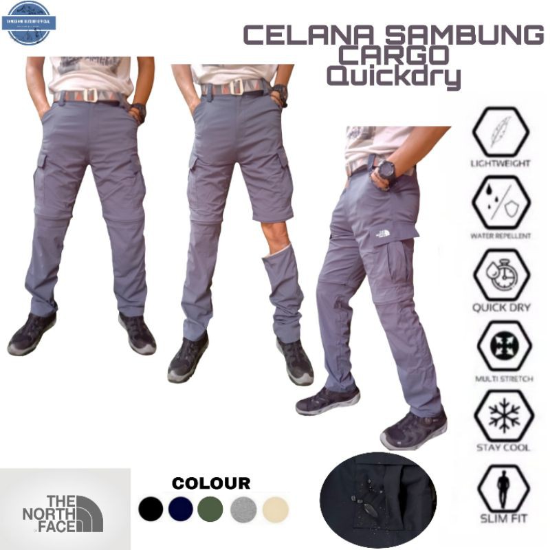  CELANA  SAMBUNG CARGO OUTDOOR GUNUNG  Pria Wanita  Shopee  