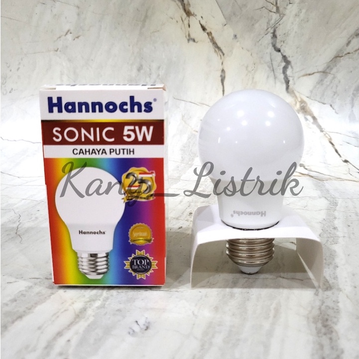 Lampu LED Hannochs Sonic 5Watt / Led Bulb Hannochs Sonic 5 Watt