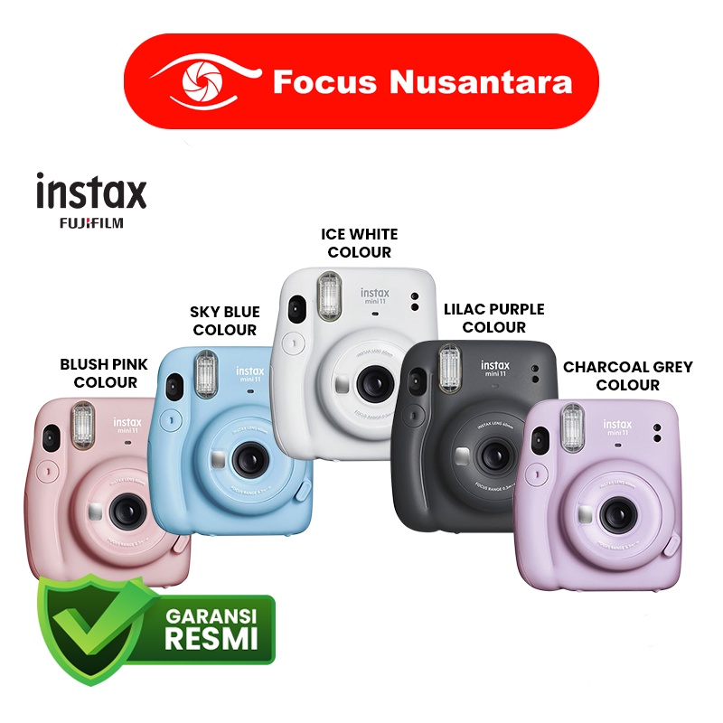 Fujifilm Instax mini 11 Instan Film Camera Garansi Resmi Fujifilm Indonesia 1th-1