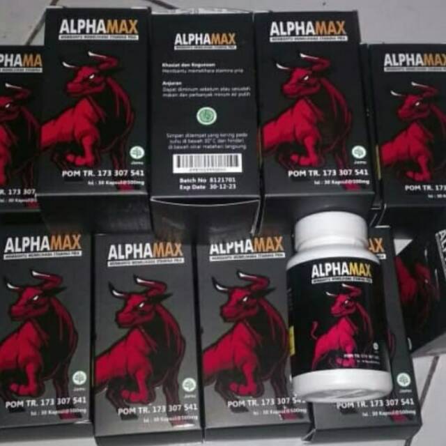 Alphamax Kapsul Asli BPOM
