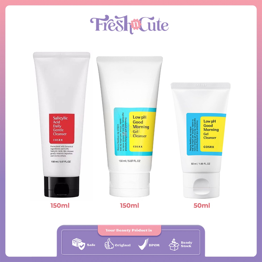 COSRX - Low PH Good Morning Gel Cleanser & Salicylic Acid Daily Gentle
