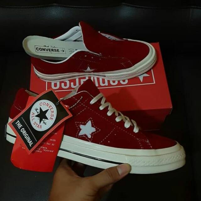 CONVERSE ONE STAR RED PREMIUM BNIB