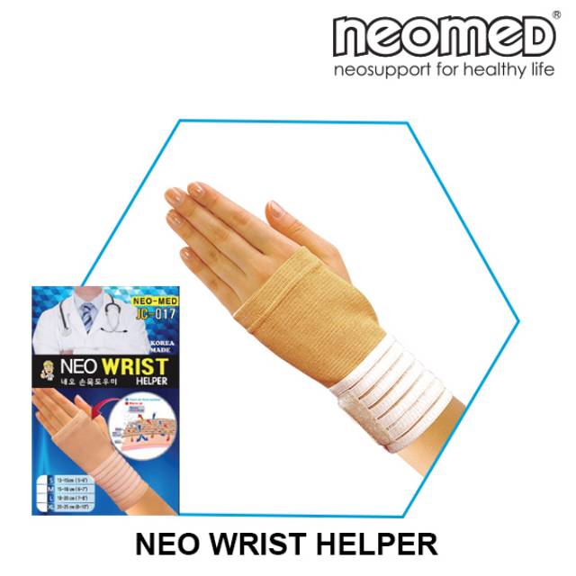 NEOMED WRIST HELPER JC-017 - DEKER PERGELANGAN TANGAN DEKER OLAHRAGA DEKER ANTI CEDERA DEKER IMPORT