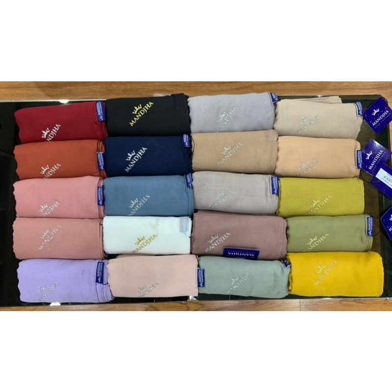 Mandjha Parfum Ivan Gunawan Fashion Scarf Polos 19 Warna Parfum