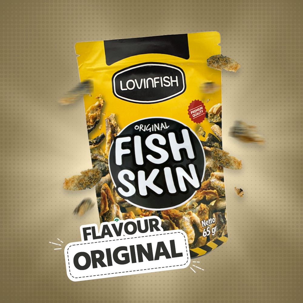 

KERIPIK FISH SKIN LOVINFISH - ORIGINAL FLAVOUR 65g