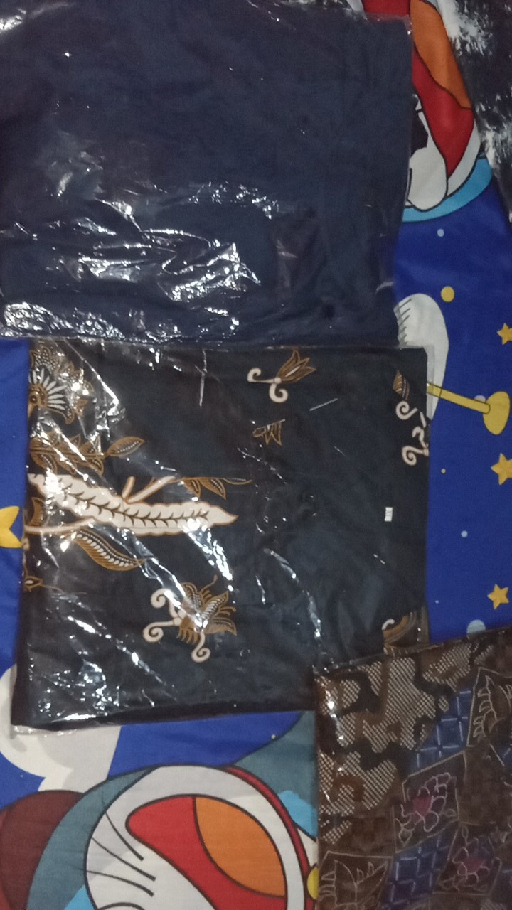 Kemeja Batik Pria Lengan Panjang Hrb026 Kenongo