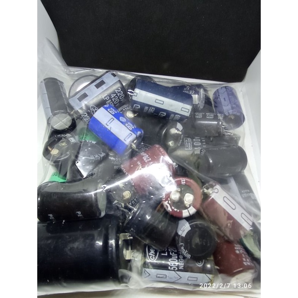 1 kilo elko cabutan volt tinggi nilai campur