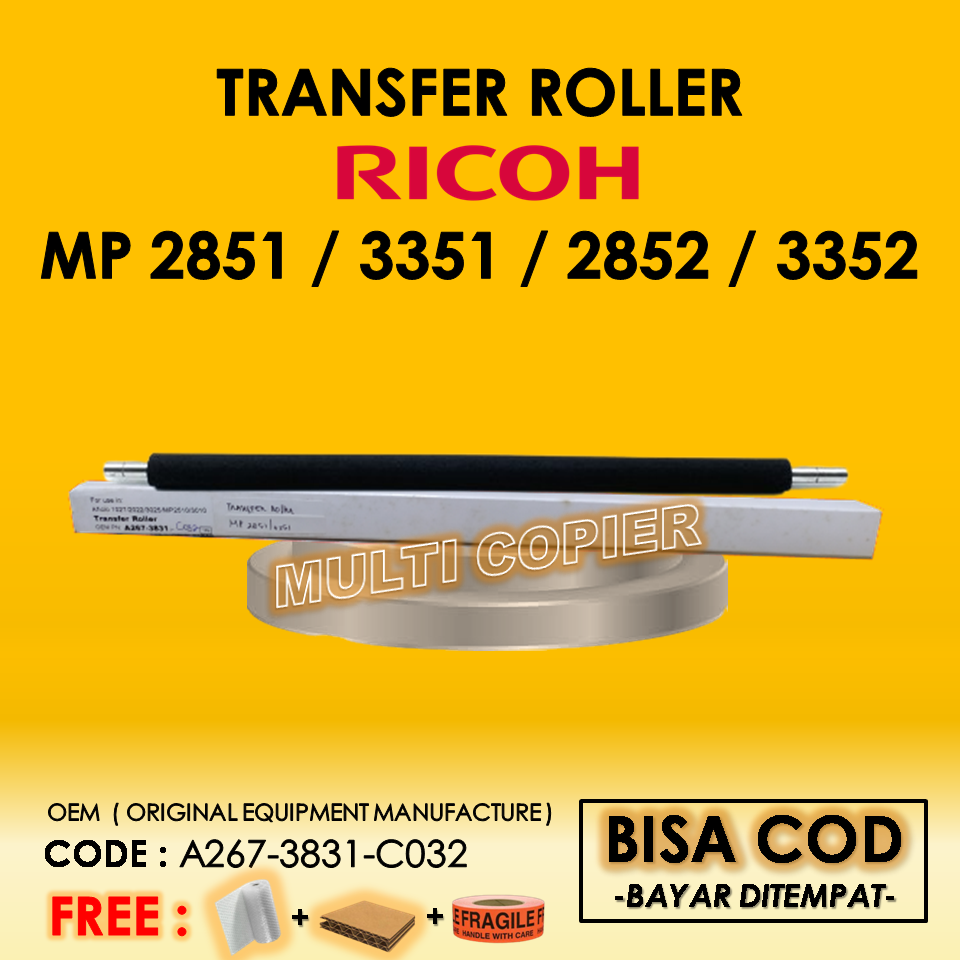 Transfer Roller Oem C Ricoh Aficio 2851 2852 3352