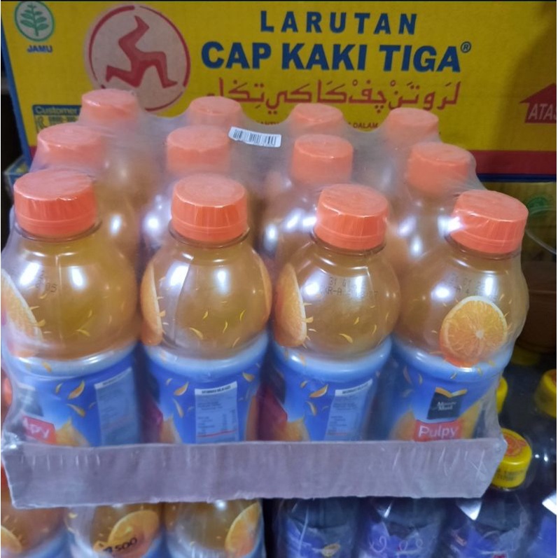

MAR PULPY MINUTE MAID WITH REAL ORANGE PULPY BOTOL