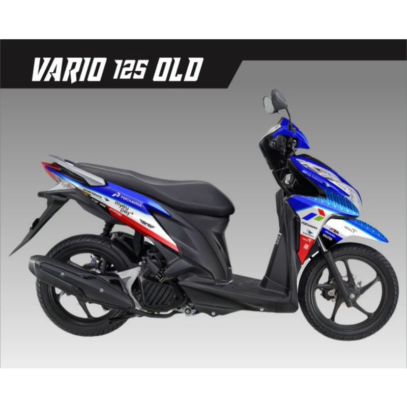 Decal Sticker Vario 125 Old Full Body Custom Mandalika