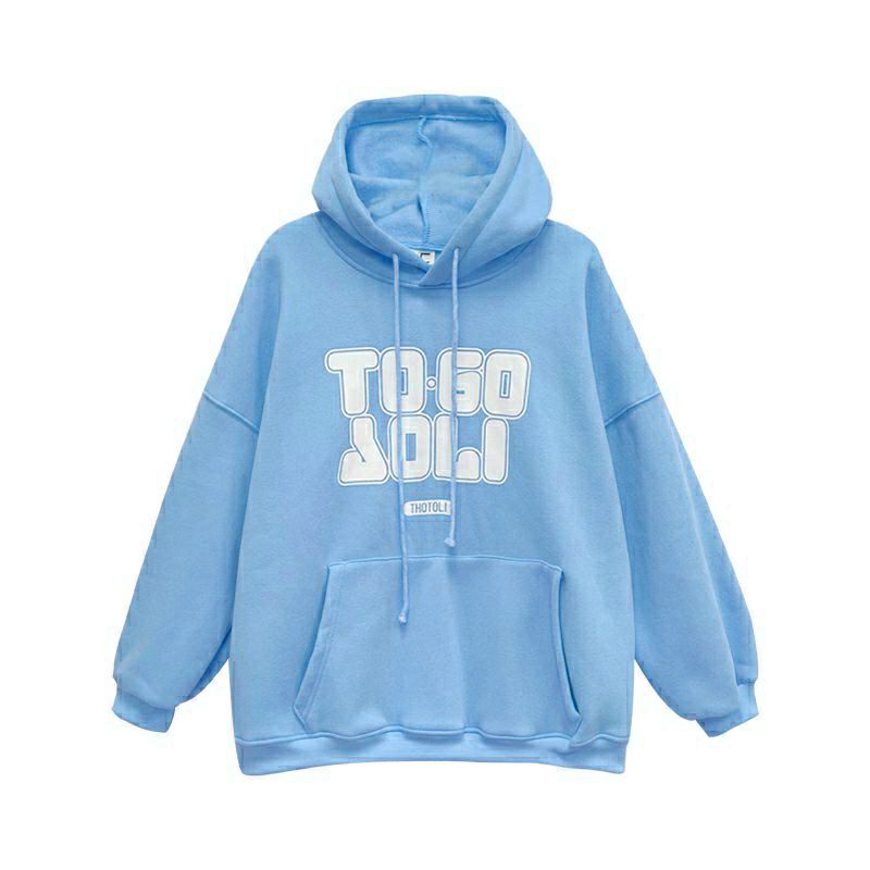 S - XXXXXL(6XL) Hoodie Korean Style oversized TOGO JOLI To Go Cute Jaket Thotoli Pria Wanita Bigsize Harajuku Fleece Jumbo Ulzzang S M L XXL XXXL XXXXL 4L 5L 6L Jaketin Aja BIG SIZE Baby Pink Mint Sage Maroon Baby Blue