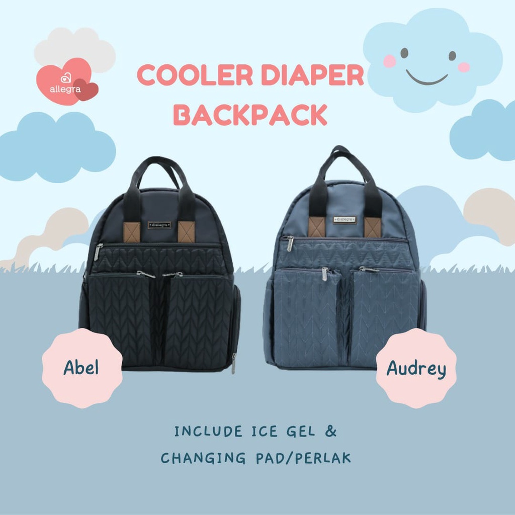 Allegra Cooler Diaper Backpack
