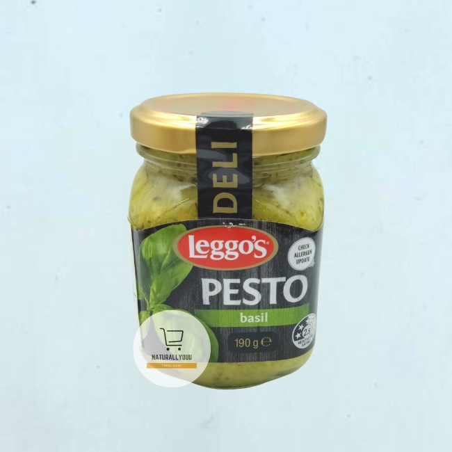 Leggos Pesto Traditional Basil 190gr Bumbu Pesto