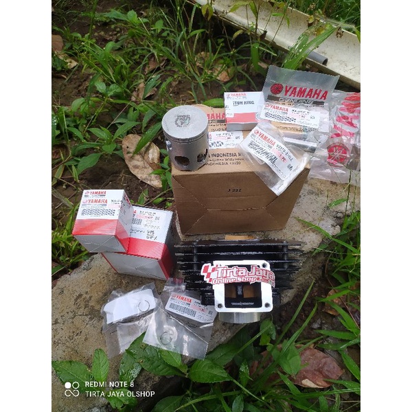 blok block boring piston yamaha rx king yp2 original