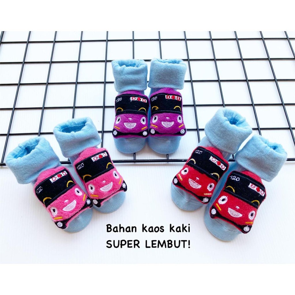 3D kaos kaki anak bayi boneka Lucu Murah lembut Bagus Terlaris Babeebabyshop