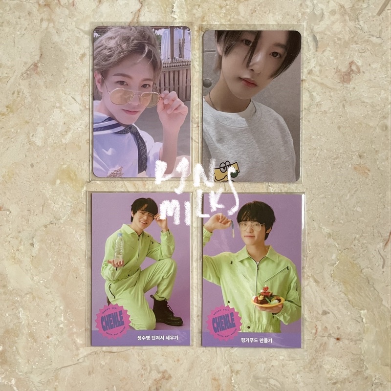 NCT DREAM WE YOUNG RENJUN SG21 GAME CARD CHENLE