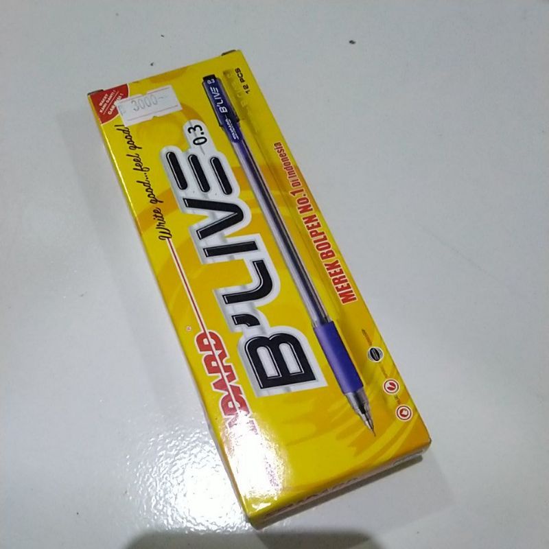 

bolpen standar b'live 1 pak isi 12 pcs