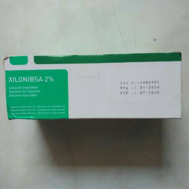 Xilonibsa 2% carpule citoject