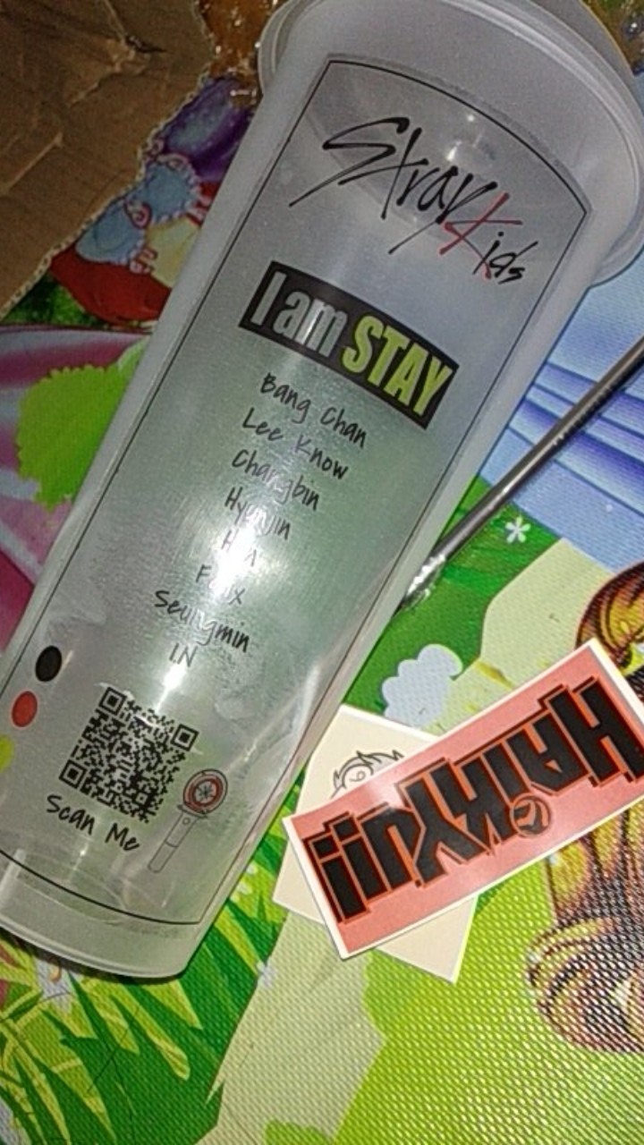 Reusable Cup Nct Treasure Bts Txt Exo Straykids Enhypen Seventeen Ikon