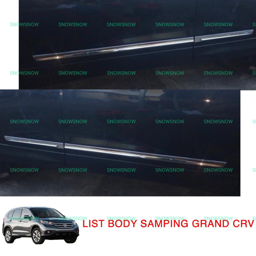 List Body Pintu Samping Grand All New Crv 2013 2016 Chrome