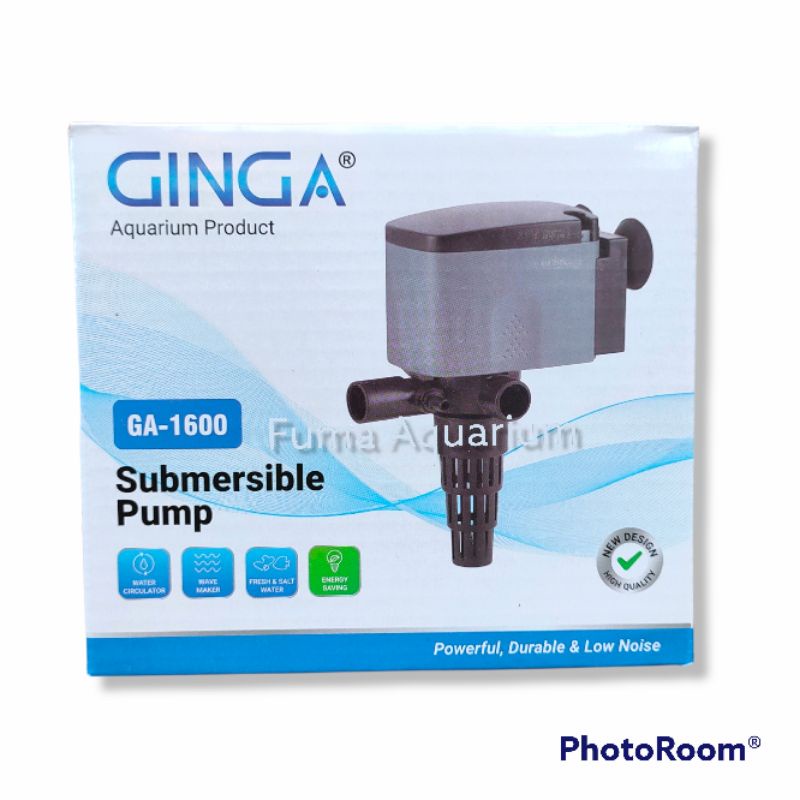 PROMO GINGA 1600 GA-1600 POMPA CELUP FILTER AQUARIUM AQUASCAPE LOW WATT POWER HEAD SUBMERSIBLE PUMP